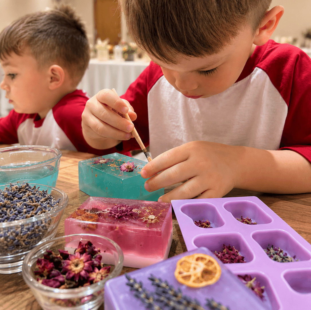 Scented Floral Soap Making